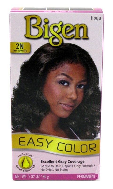 BIGEN [2N DEEP ESPRESSO] PERMANENT EASY COLOR 80G/12PK