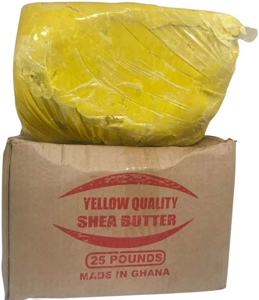 AFRICAN BEAUTY SHEA BUTTER [YELLOW] 12.5KG