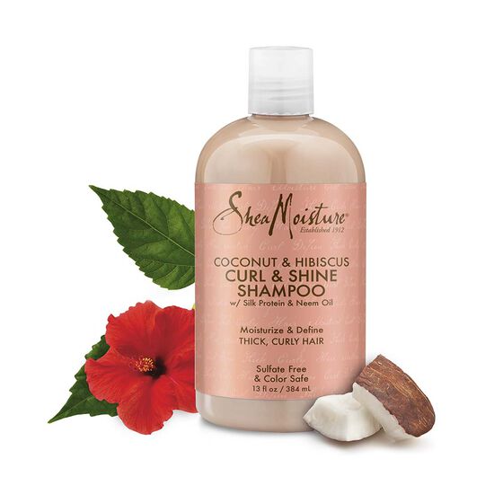 SHEA MOISTURE COCO&HIBISCUS CURL SHAMPOO 13OZ/12PK