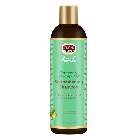 AFRICAN PRIDE PEPERMINT ROSEMARY & SAGE SHAMPOO 12OZ/6PK