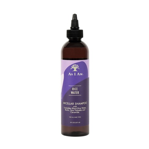 AS I AM RICE WATER MICELLAR SHAMPOO 8OZ/6PK