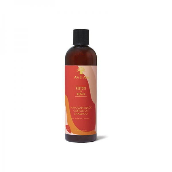 AS I AM JAM BLACK CASTOR SHAMPOO 12OZ/6PK