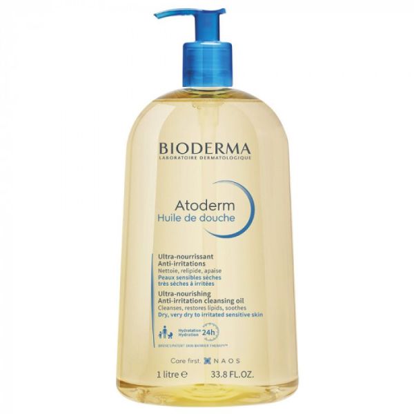 BIODERMA SOOTHING ANTI-IRRITATION CLEANSING OIL 33.8OZ/6PK