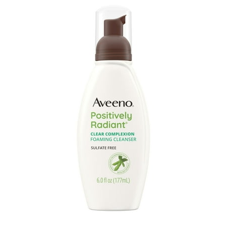 AVEENO CLEAR COMPLEXION FOAMING CLEANSER 6OZ/12PK