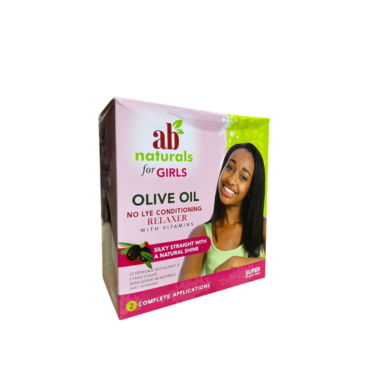 AB NATURALS FOR GIRLS OLIVE OIL RELAXER 2APP SUPER 6PK