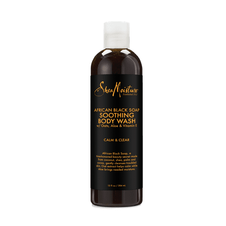 SHEA MOISTURE AFR BLK SOAP BODY WASH 13OZ/24PK