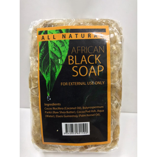 AFRICAN BLACK SOAP BAR 150G/48PK