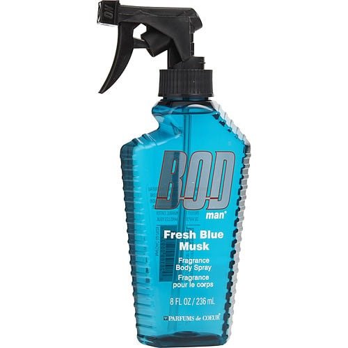 BOD MAN FRESH BLUE MUSK BODY SPRAY 8OZ/12PK