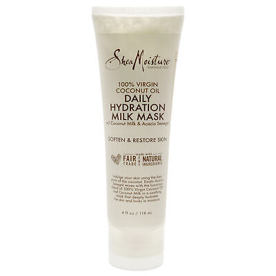 SHEA MOISTURE COCONUT 100% FACE MILK MASK 4OZ