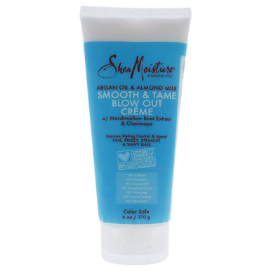 SHEA MOISTURE ARGAN OIL BLOW OUT CREME 6OZ/12PK