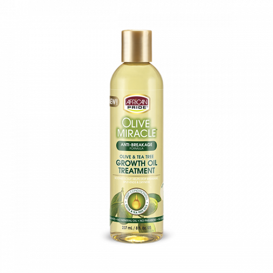AFRICAN PRIDE OLIVE MIRACLE GROWTH OIL TREATMENT 8OZ/12PK