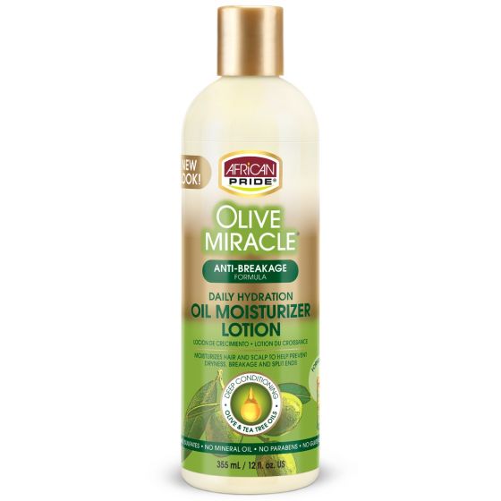 AFRICAN PRIDE OLIVE MIRACLE GROWTH LOTION 8OZ/12PK