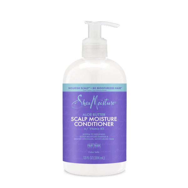 SHEA MOISTURE ALOE BUTTER SCALP MOISTURE CONDITIONER 13OZ/12PK