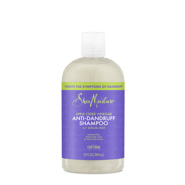 SHEA MOISTURE APPLE CIDER VINEGAR ANTI-DANDRUFF SHAMPOO 13OZ/12PK