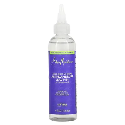 SHEA MOISTURE APPLE CIDER VINEGAR ANTI-DANDRUFF LEAVE-IN 4OZ 12PK