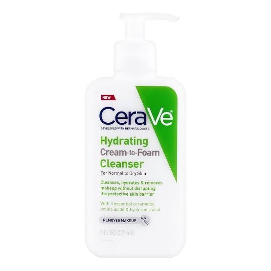 CERAVE CREAM TO FOAM CLEANSER 8OZ/12PK