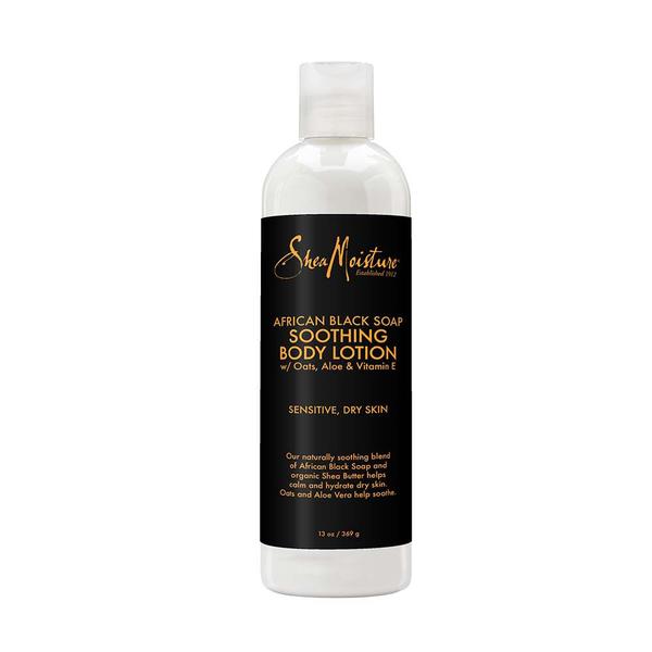SHEA MOISTURE AFRICAN BLK SOAP SOOTHING BODY LOTION 13OZ/24PK
