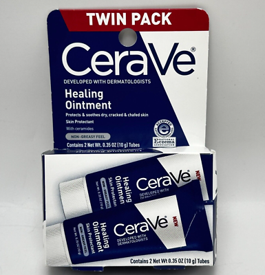 CERAVE HEALING OINTMENT TWIN PACK 2PCS(.35OZ)/12PK