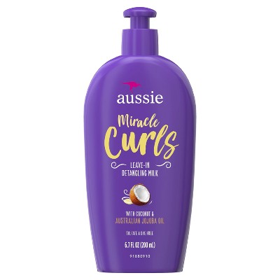AUSSIE MIRACLE CURLS LEAVE-IN DETANGLING MILK 6.7OZ/12PK