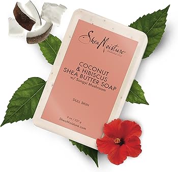 SHEA MOISTURE COCONUT & HIBISCUS SOAP 3.5OZ/24PK