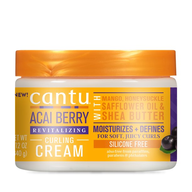 CANTU ACAI BERRY CURLING CREAM 12OZ/12PK
