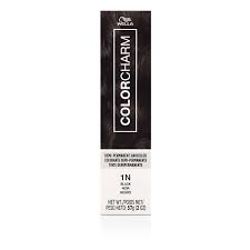 WELLA COLORCHARM [1N BLACK] HAIR COLOR CREAM 2OZ/36PK