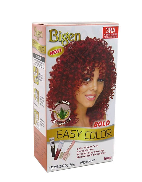 BIGEN [3RA INTENSE AUBURN] PERMANENT EASY COLOR 80G/12PK