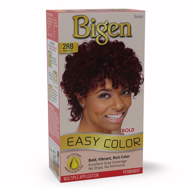 BIGEN [2RB BURGUNDY] PERMANENT EASY COLOR 80G/12PK