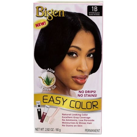 BIGEN [1B INTENSE BLACK] PERMANENT EASY COLOR 80G/12PK