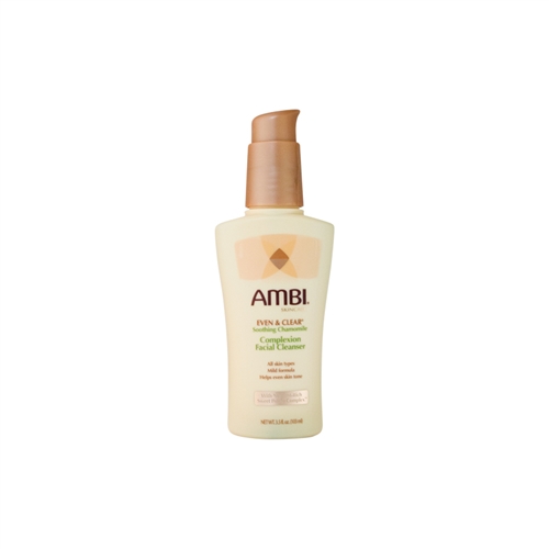 AMBI EVEN & CLEAR COMPLEXION FACIAL CLEANSER 3.5OZ/12PK