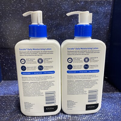 CERAVE DAILY MOISTURIZING LOTION 12OZ/12PK