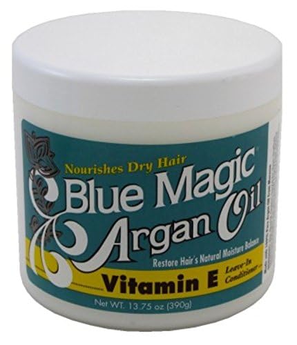BLUE MAGIC ARGAN OIL VITAMIN E LV-IN CONDITIONER 13.75OZ/12PK