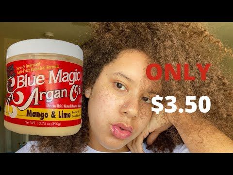 BLUE MAGIC ARGAN OIL MANGO & LIME LV-IN CONDITIONER 13.75OZ/12PK