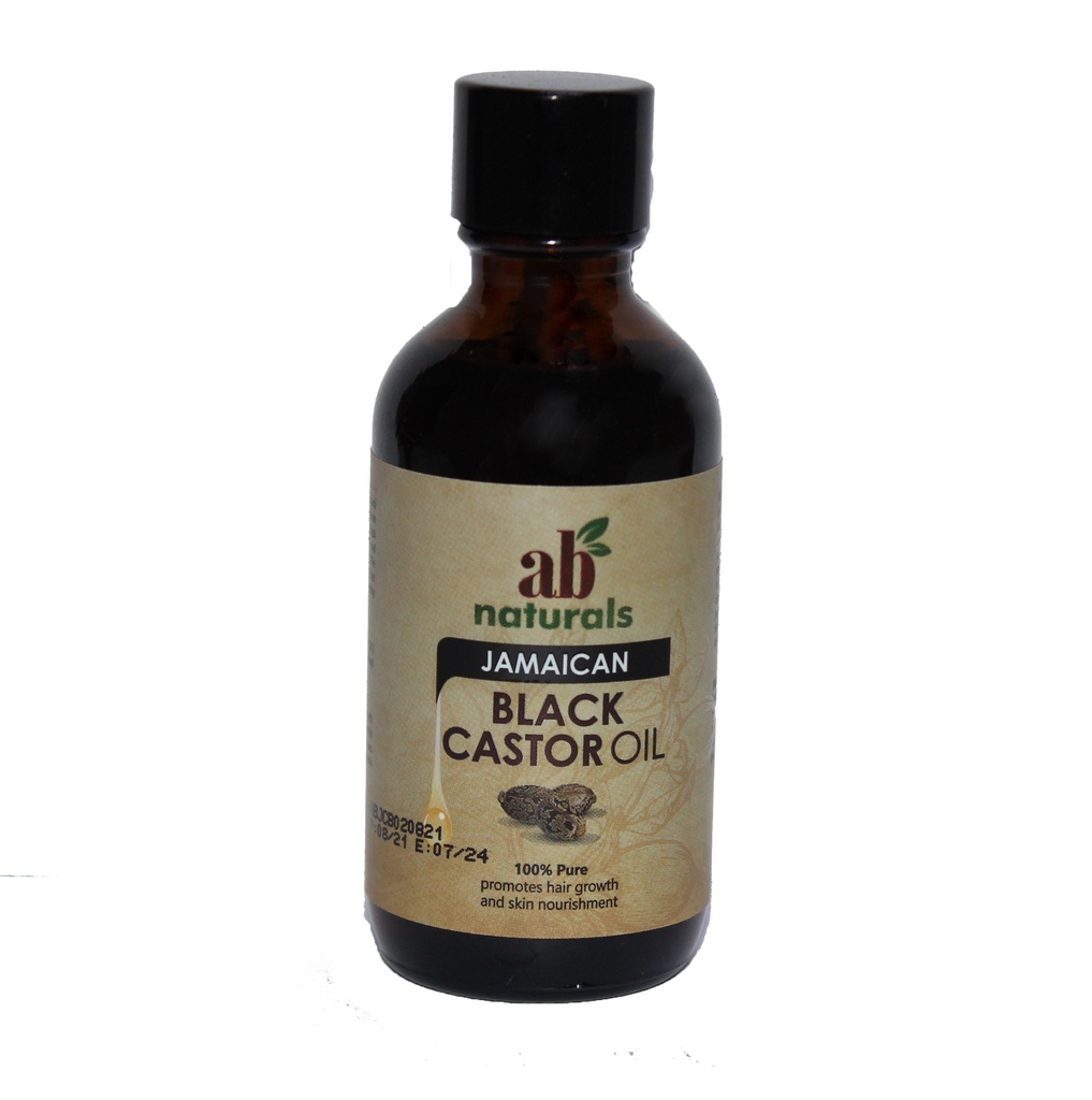 AB NATURALS JAM BLACK CASTOR OIL 2OZ/24PK