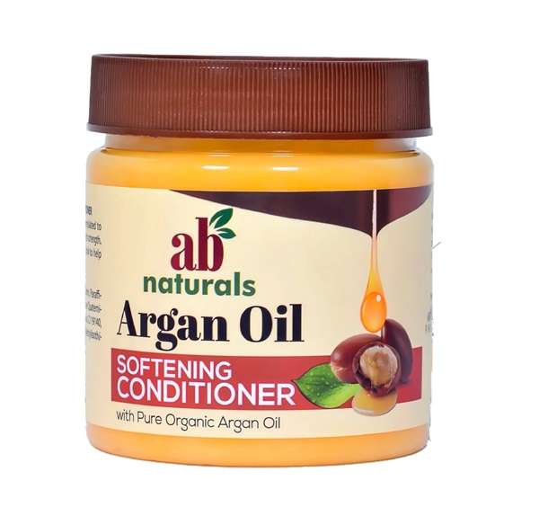 AB NATURALS ARGAN OIL SOFTENING COND 18OZ/12PK