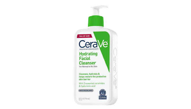 CERAVE HYDRATING FACIAL CLEANSER, 24OZ