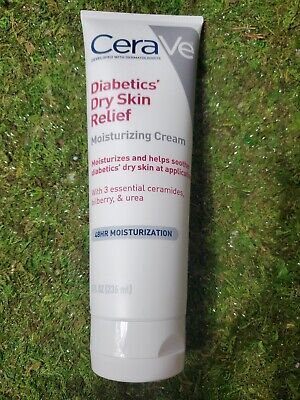CERAVE DIABETICS DRY SKIN RELIEF MOISTURIZING CREAM, 8OZ