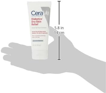 CERAVE DIABETICS DRY SKIN RELIEF HAND & FOOT CREAM, 3.0OZ