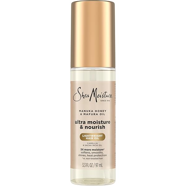 SHEA MOISTURE COCONUT CUSTARD CURL REVIVAL OIL 8OZ/12PK