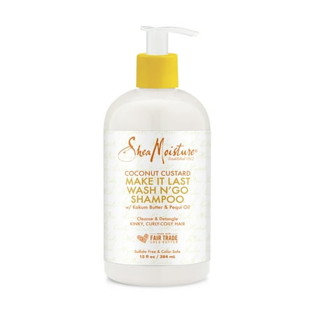 SHEA MOISTURE COCONUT CUSTARD SHAMPOO 13OZ/12PK