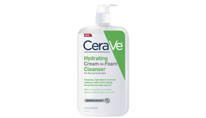 CERAVE HYDRATING CREAM-TO-FOAM CLEANSER 12OZ/12PK