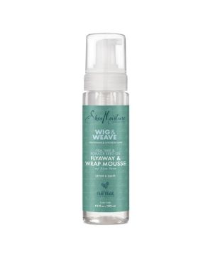 SHEA MOISTURE WIG & WEAVE FLYAWAY & WRAP MOUSSE 7.5OZ/12PK