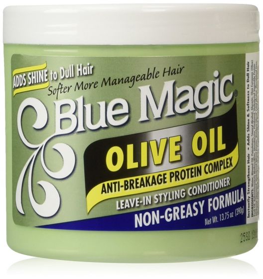 BLUE MAGIC OLIVE OIL LEAVE-IN CONDITIONER 13.75OZ/12PK