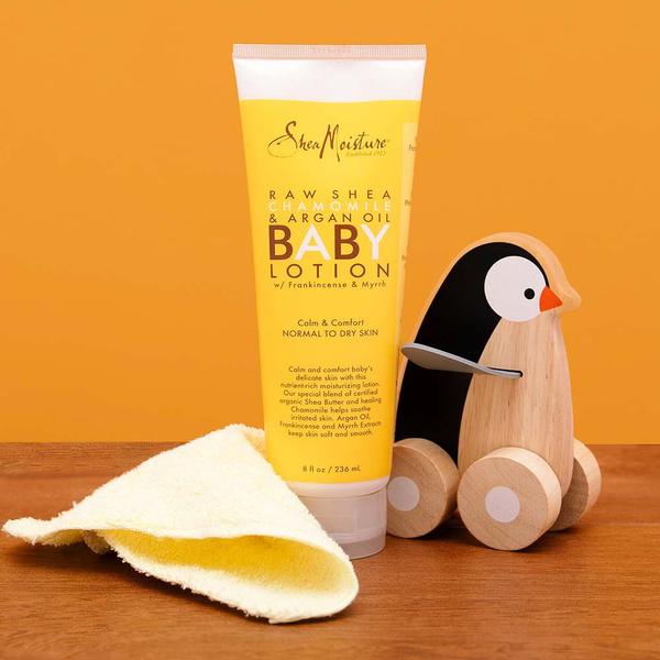 SHEA MOISTURE BABY RAW SHEA, CHAMOMILE & ARGAN LOTION 8OZ/24PK