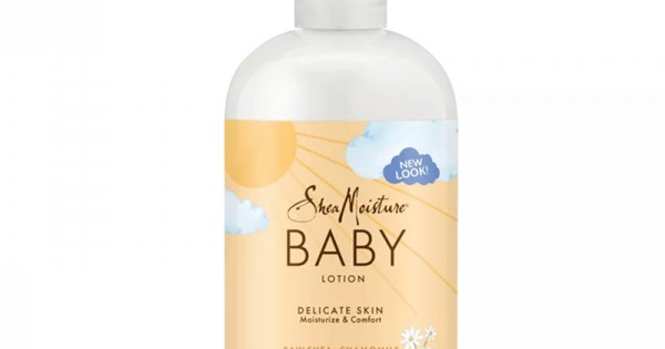 SHEA MOISTURE BABY RAW SHEA, CHAMOMILE & ARGAN LOTION 13OZ/24PK
