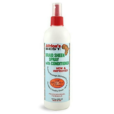 AFRICAS BEST BRAID SHEEN SPRAY 12OZ/12PK