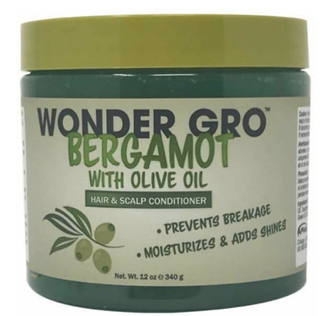 WONDER GRO BERG HR W/OLIVE OIL CRM 12OZ