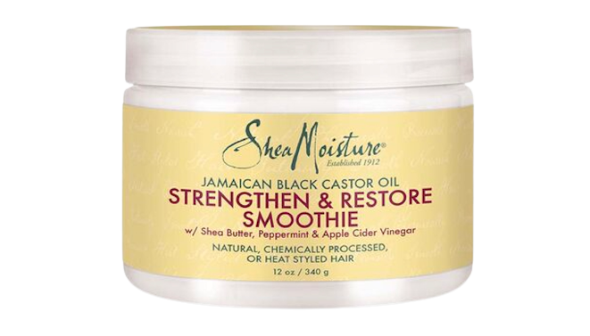 SHEA MOISTURE JAM BLACK CASTOR SMOOTHIE 12OZ/12PK