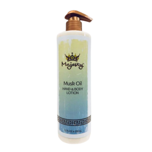 MAJESTY MUSK OIL HAND&BODY LOT 12OZ/12PK