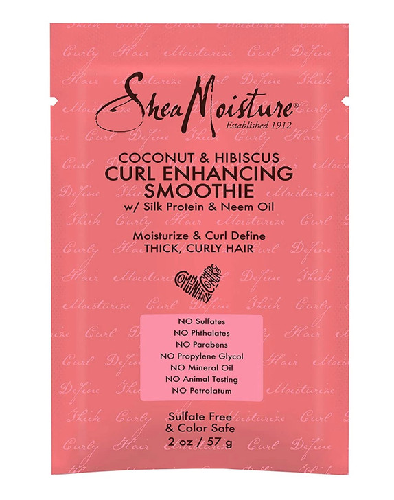 SHEA MOISTURE COCONUT&HIBISCUS CURL SMOOTHIE 2OZ/24PK